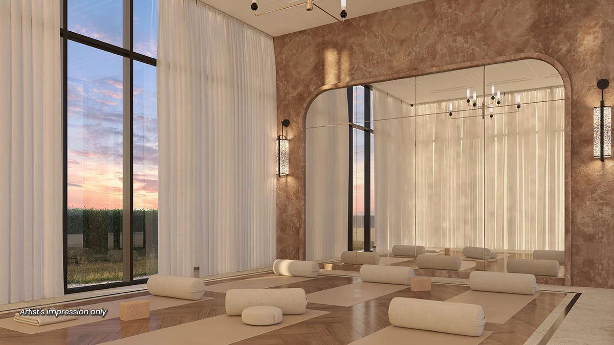 Yoga and wellness studio